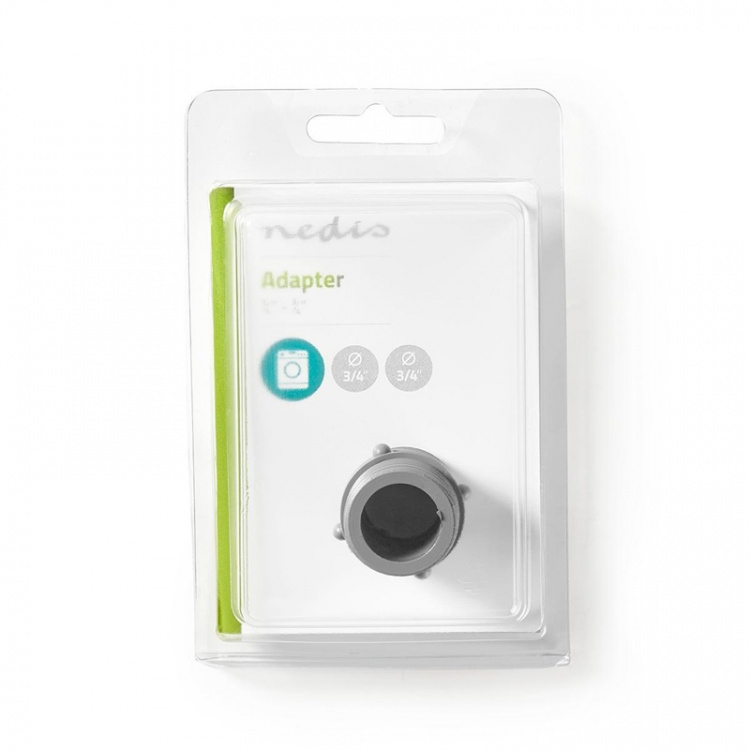 Nedis Hose Connector | 3/4\'\' | 3/4\'\' | Plastic | Grey