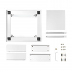 Nedis Stand for Washing Machine & Dryer | Drawer | 150 kg | White