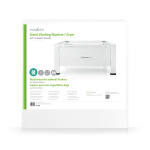 Nedis Stand for Washing Machine & Dryer | Drawer | 150 kg | White
