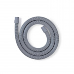 Nedis Outlet Hose | 21 mm | 19 mm | 1.5 Bar | 90 °C | 1.80 m | Application: Dish / Washing Machine | Grey
