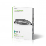 Nedis Outlet Hose | 8 mm | 10 mm | 1.50 m | Application: Condense Dryer | Plastic / Rubber | Grey
