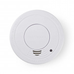 Nedis Smoke Alarm | Battery Powered | Battery life up to: 1 year | EN 14604 | With pause button | With test button | 85 dB | ABS | White