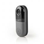Nedis SmartLife Video Doorbell | Transformer | Full HD 1080p | Cloud Storage (optional) / microSD (not included) | IP54 | With motion sensor | Night vision | Black / Grey Nedis SmartLife Video Doorbell | Transformer | Full HD 1080p | Cloud Storage (optional) / microSD (not included) | IP54 | With motion sensor | Night vision | Black / Grey
