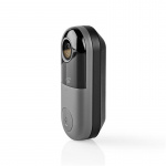 Nedis SmartLife Video Doorbell | Transformer | Full HD 1080p | Cloud Storage (optional) / microSD (not included) | IP54 | With motion sensor | Night vision | Black / Grey Nedis SmartLife Video Doorbell | Transformer | Full HD 1080p | Cloud Storage (optional) / microSD (not included) | IP54 | With motion sensor | Night vision | Black / Grey