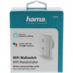 Hama WiFi Touch-Wallswitch, white Hama WiFi Touch-Wallswitch, white