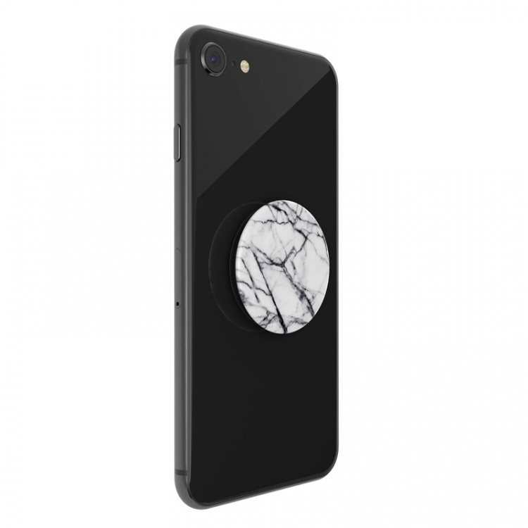 POPSOCKETS Dove White Marble Removable Grip with Standfunction