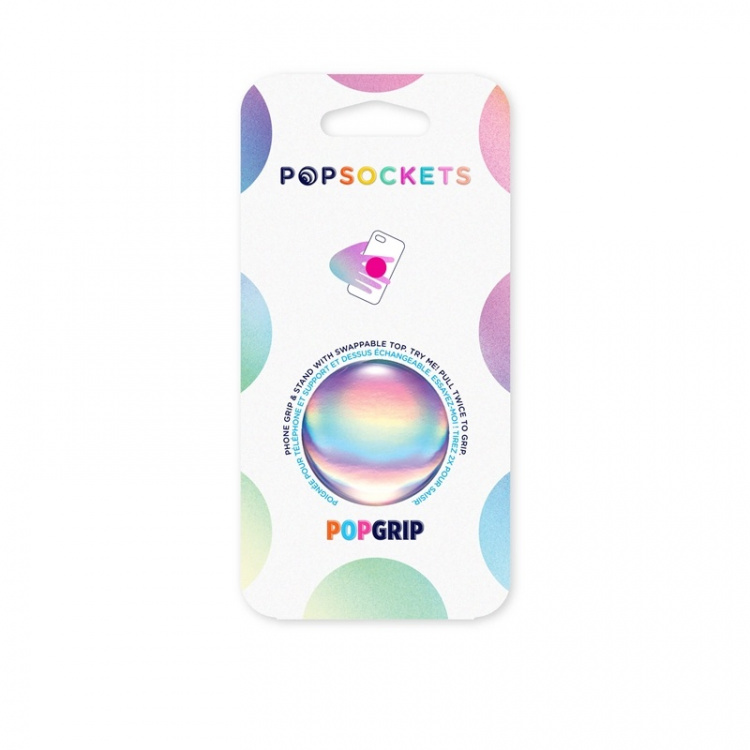 POPSOCKETS Rainbow Orb Gloss Removable Grip with Standfunction