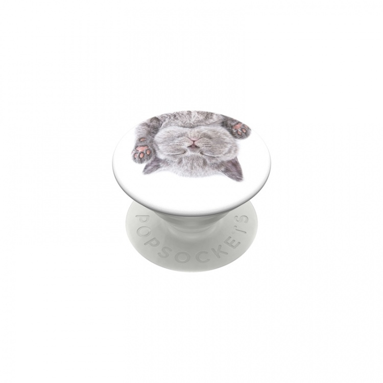 PopSockets Cat Nap Removable Grip with Standfunction PopSockets Cat Nap Removable Grip with Standfunction