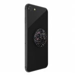 PopSockets Sparkle Black Removable Grip with Standfunction Premium PopSockets Sparkle Black Removable Grip with Standfunction Premium