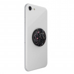 PopSockets Sparkle Black Removable Grip with Standfunction Premium PopSockets Sparkle Black Removable Grip with Standfunction Premium