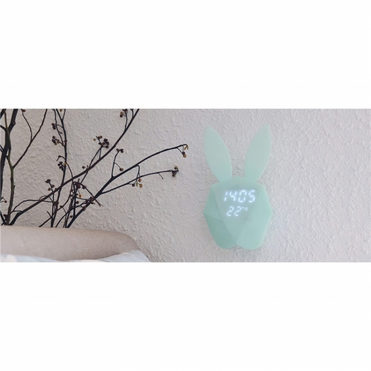 Mobility On Board Alarm Clock Rabbit with Night Light, Light Blue Mobility On Board Alarm Clock Rabbit with Night Light, Light Blue