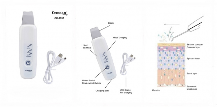 Cenocco Wonder Cleaner Facial Cleanser, Pink Cenocco Wonder Cleaner Facial Cleanser, Pink