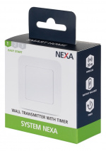 Väggsändare med ram upp till 30m, 80 x 80 x 14 mm Väggsändare med ram upp till 30m, 80 x 80 x 14 mm