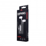 Maxlife MXEP-02 - In-Ear Headphones with Mic, White