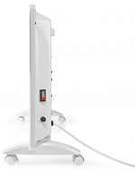 Nedis SmartLife Convection Heater | Suitable for bathroom | Glass Panel | 2000 W | 2 Heat Settings | LED | 15 - 35 °C | Adjustable thermostat | White