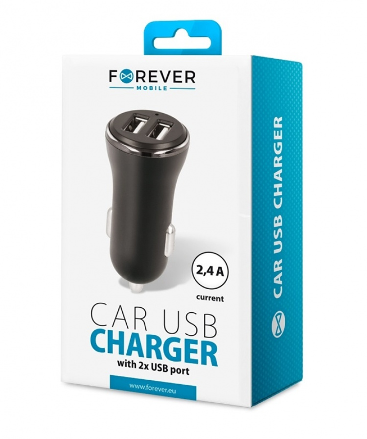 Forever Car Charger CC-03 (2 x USB | 2.4 A)