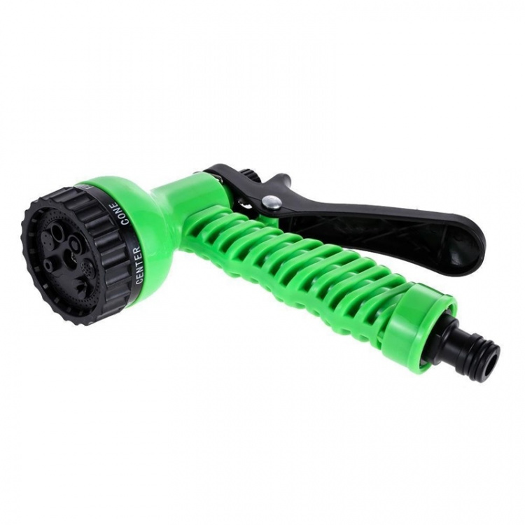Retractable water hose, Green