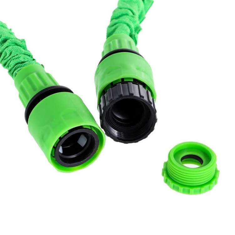 Retractable water hose, Green