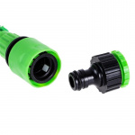 Retractable water hose, Green