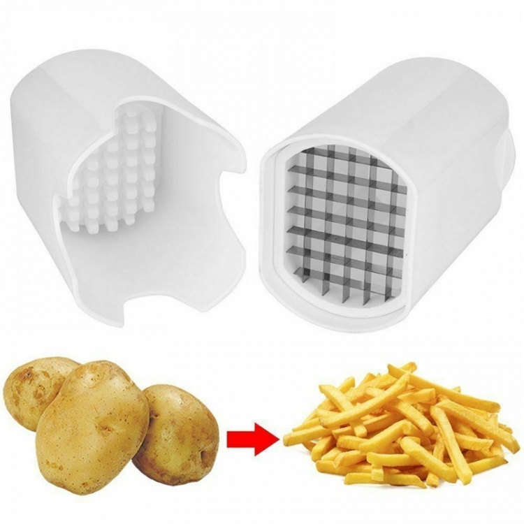 French Fry Cutter, White French Fry Cutter, White