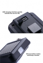 Smart automatic bike tail light with laser sensor & 64pcs LED