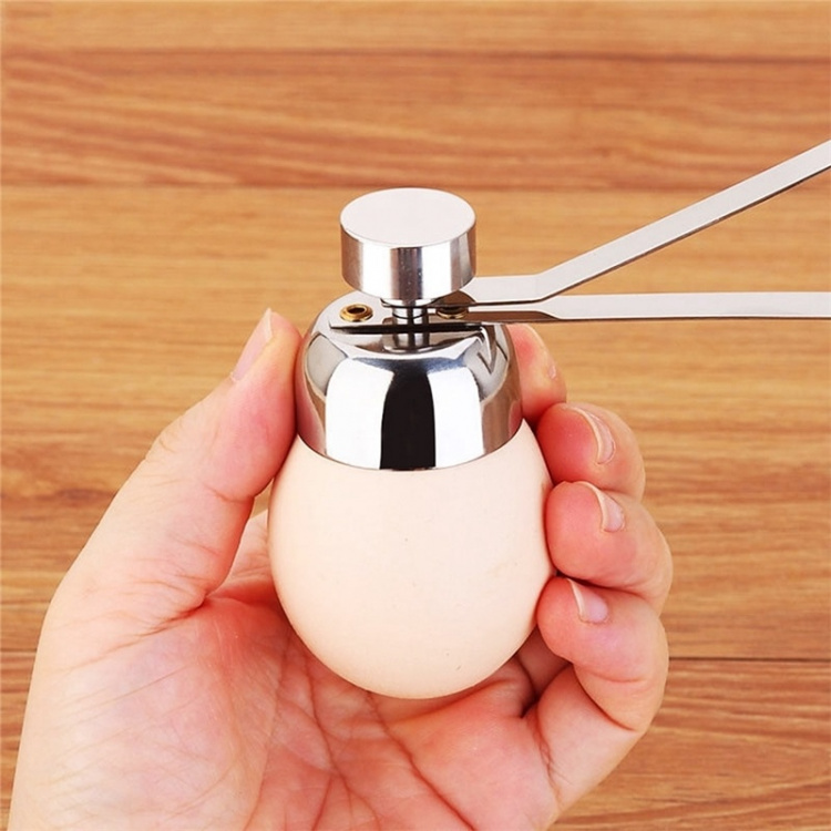 Eggshell cracker, Stainless steel