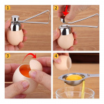 Eggshell cracker, Stainless steel