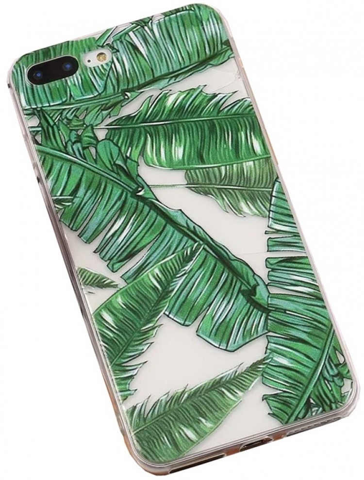 TPU Rainforest Case for iPhone X/XS, Palm Leaf TPU Rainforest Case for iPhone X/XS, Palm Leaf