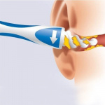 Smooth Ear wax remover, 16-pack spirals