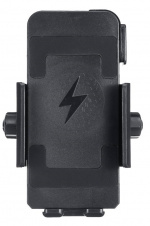 Motorcycle holder with built-in wireless fast charger, Black (CD-3093) Motorcycle holder with built-in wireless fast charger, Black (CD-3093)