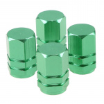 Valve caps 4-pack, Green