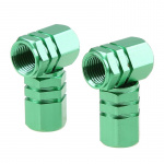Valve caps 4-pack, Green