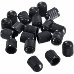 Valve caps 100-pack, Plastic, Black