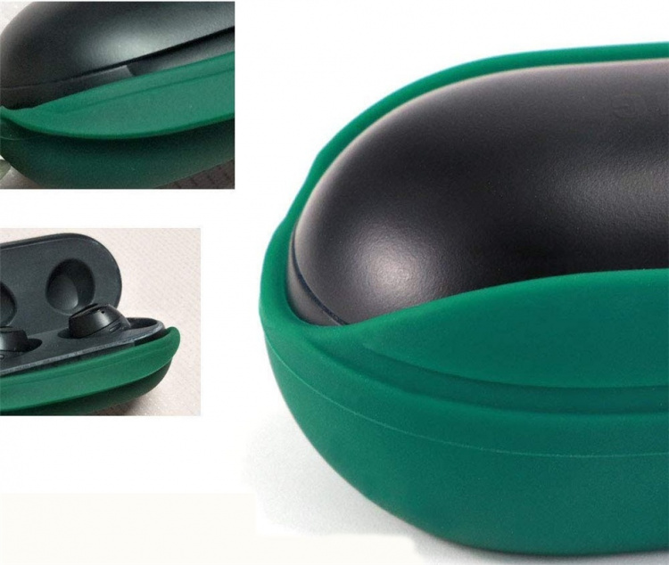 Protective case for Samsung Galaxy Buds (2019), Green Protective case for Samsung Galaxy Buds (2019), Green