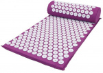 Nail mat with cushion relieves pain and stress, Purple.