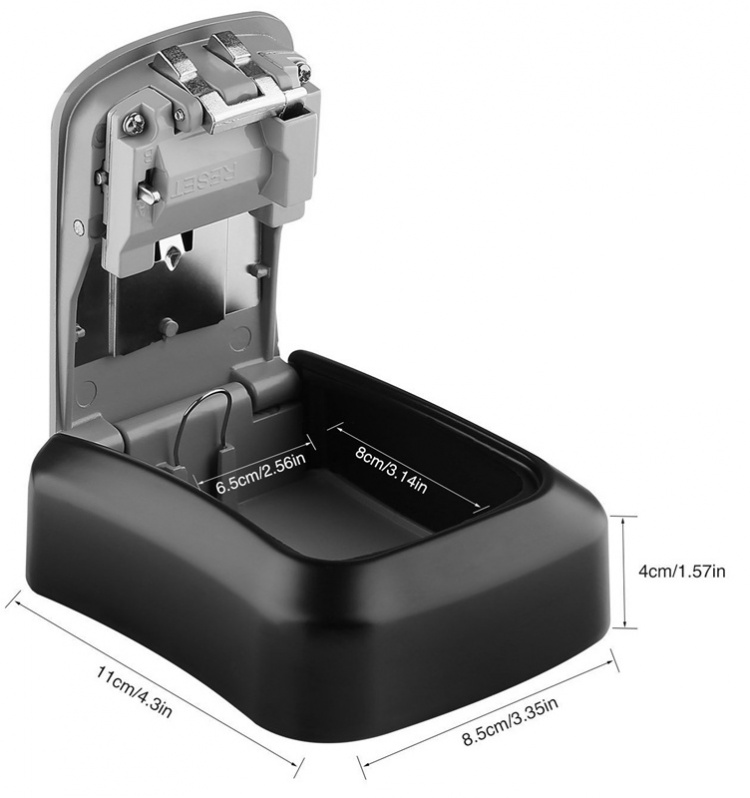 Compact Key Cabinet with Code Lock
