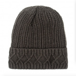Hat with lining, Gray
