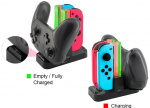 4 x Charging station for Nintendo Switch and its controllers
