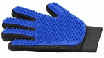 Brush glove for animals, Blue Brush glove for animals, Blue