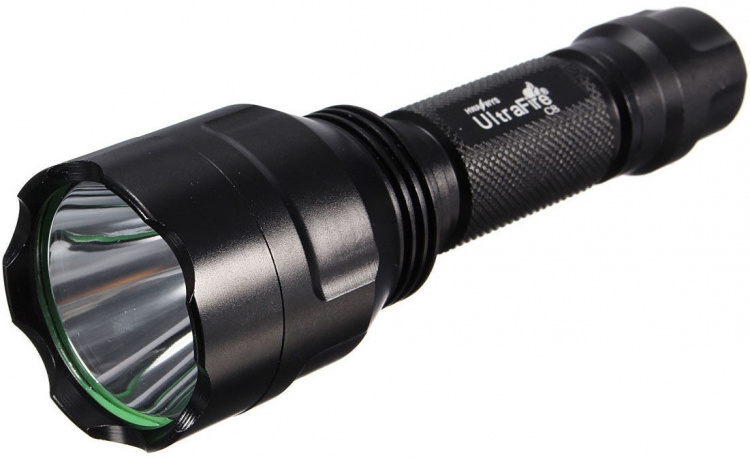 UltraFire Flashlight 400lm, Black UltraFire Flashlight 400lm, Black