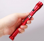 Magnetic flashlight, Red Magnetic flashlight, Red