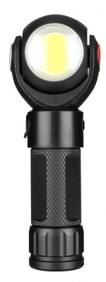 Rechargeable T6 + COB LED 360 ° rotating flashlight with magnet Rechargeable T6 + COB LED 360 ° rotating flashlight with magnet