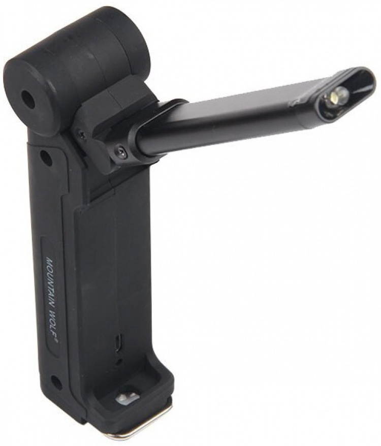 Rechargeable Flashlight 2000mAh, Black Rechargeable Flashlight 2000mAh, Black