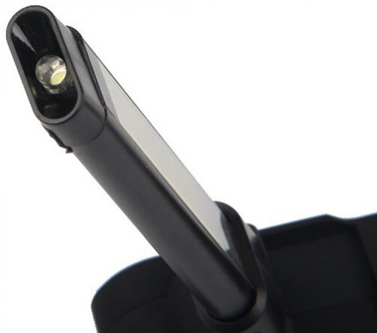 Rechargeable Flashlight 2000mAh, Black Rechargeable Flashlight 2000mAh, Black