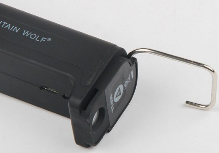 Rechargeable Flashlight 2000mAh, Black Rechargeable Flashlight 2000mAh, Black