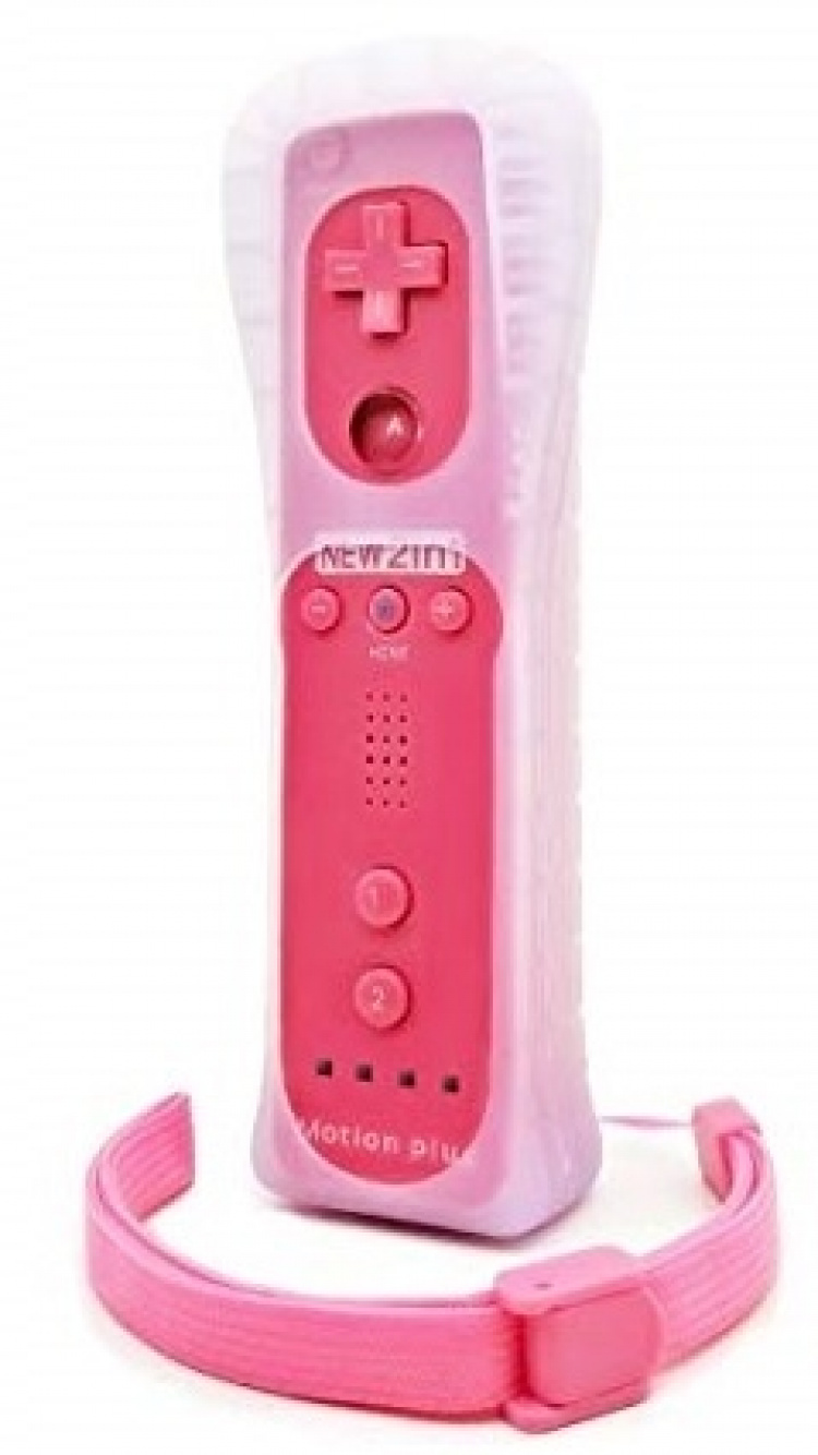 Remote Plus for Wii/Wii U, Pink Remote Plus for Wii/Wii U, Pink