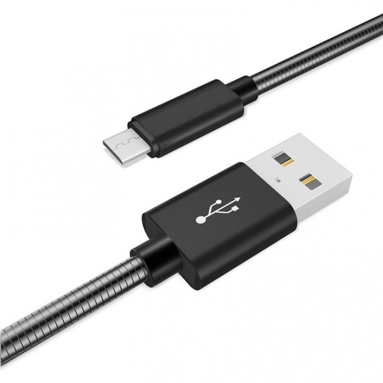 NORDIQZENZ Micro-USB cable in Metal, 1m NORDIQZENZ Micro-USB cable in Metal, 1m