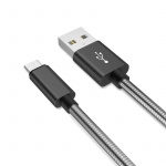NORDIQZENZ Micro-USB cable in Metal, 1m NORDIQZENZ Micro-USB cable in Metal, 1m