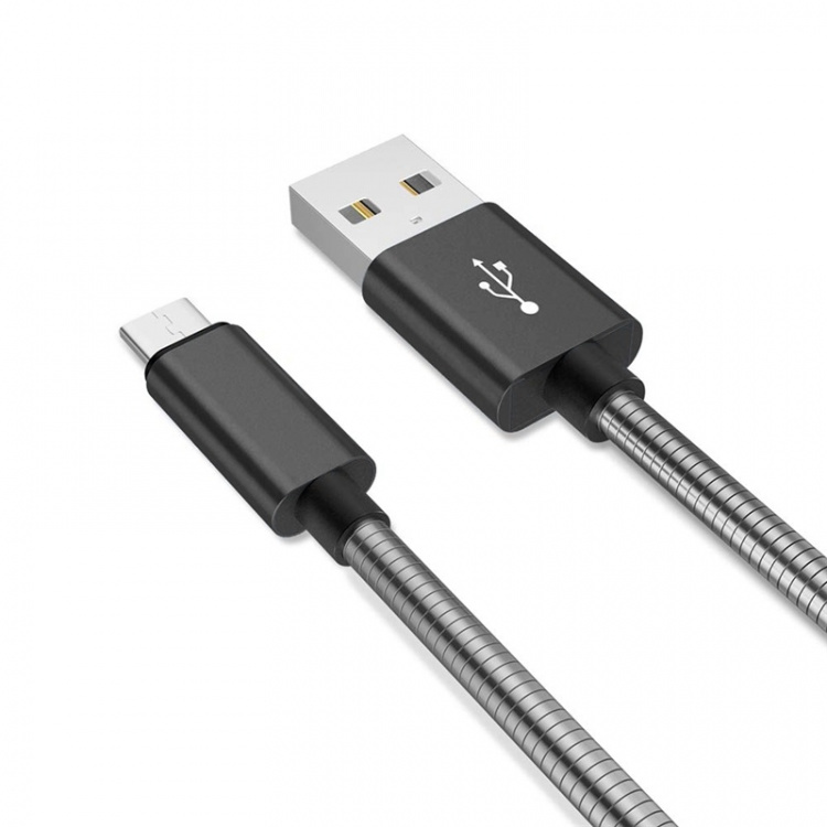 NORDIQZENZ Micro-USB cable in Metal, 1m NORDIQZENZ Micro-USB cable in Metal, 1m