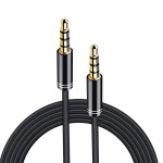 NORDIQZENZ AUX cable 3.5mm, 1m, Black